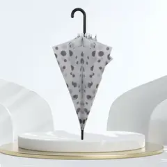 HOMESTAR - Paragua Transparente Polka-Dot