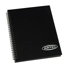 ARTEL - Croquera Hoja Negra 16X21cm 50 Hojas -