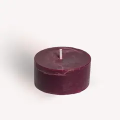 GENERICO - Velas Burdeo Artesanales - Hechas a Mano 10x6cm