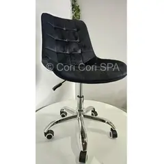 CORI CORI - Silla Capitonne Top de Escritorio Negro