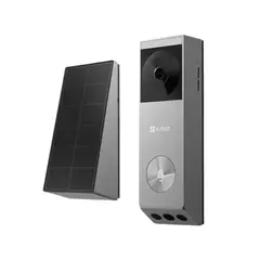 EZVIZ - VIDEO TIMBRE INTELIGENTE CON BATERIA Y PANEL SOLAR INCLUIDO EP3X PRO 2K