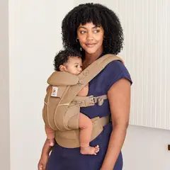 ERGOBABY - Portabebés Omni Breeze - Camel Brown
