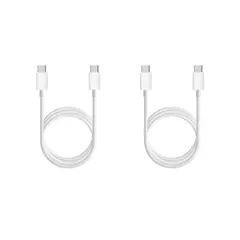 XIAOMI - Combo 2 Cables USB C a USB C
