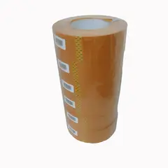 CASTLETEC - PACK 6 Cinta Adhesiva Amarilla 300 Mts 48mm Ancho