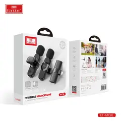 GENERICO - Doble Micrófono Inalámbrico Conexión Lighting MC8L