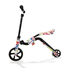 PUNTO STORE - Scooter Colorido con Asiento y Ruedas Iluminadas - PS