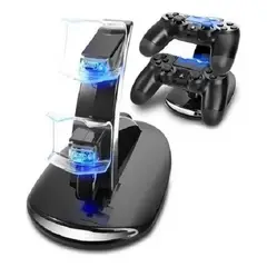 GENERICO - Cargador Doble Control Ps4 Dualshock 4