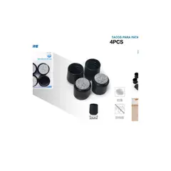 GENERICO - TACOS PARA PATAS DE SILLAS 4PCS 30MM