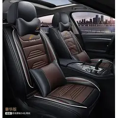 LISM - Kit Funda Cubre Asiento Auto Premium Luxury Con 4 Almoadilla