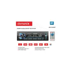 AIWA - RADIO DE AUTO AW-3240BT USB