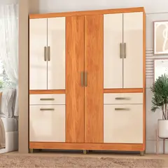 VEKKAHOME - CLOSET AVEIRO BICOLOR 8P 2C