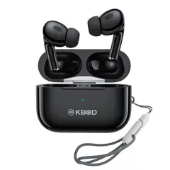 KBOD - Audífonos Inalámbricos Bluetooth 5.4 Tws C4 Negro
