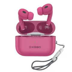 KBOD - Audífonos Inalámbricos Bluetooth 5.4 Tws C4 Fucsia