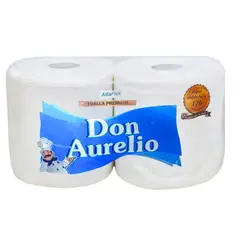GENERICO - Toalla De Papel Don Aurelio Prepicada 2 Rollos 120M