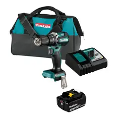 MAKITA - Taladro Percutor Inalámbrico 18v CarBat 3AhBolso DHP487RF