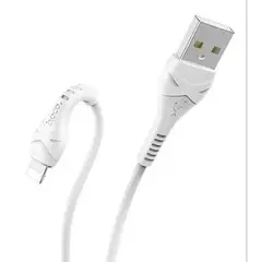 GENERICO - Cable Carga USB Lightning Hoco X20 2 Metros Blanco