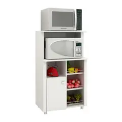 TECNOMOBILI - Mueble auxiliar cocina 3 repisas puerta frutero