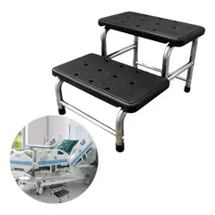 ANYHOGAR - Escabel Clinico Antideslizante 2 Peldaños Catre Reposa Pies