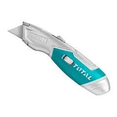 TOTAL - Cuchillo Cartonero Corto Retractil 175mm