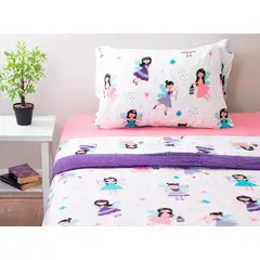 DORAL - JUEGO DE SABANA 1.5 BAILARINA