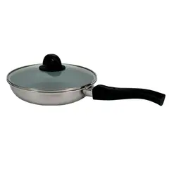 SWISS NATURE LABS - XTREM COOK STEEL SARTEN 24 CM CON TAPA