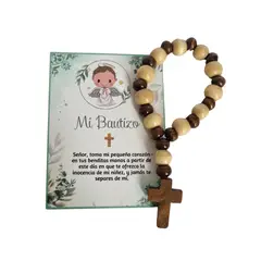 GENERICO - Recuerdos de Bautizo Encintados 12 Denarios + Tarjetas