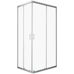 JOYTEK - Shower Rectangular Lens Vidrios Transparentes 120x80cm Sin Receptáculo