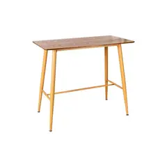 HABITA2 CHILE - MESA DE BAR ATLAS MADERA NATURAL