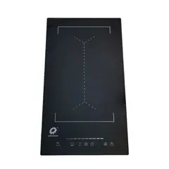 ELECTRUM - Encimera de inducción 2 platos 27 x 50 cm