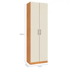 VEKKAHOME - CLOSET CALI BEIGE 2P