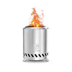 BOSSCAMP - Brasero Sobremesa Sin Humo Fireboss Tabletop Silver