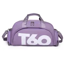 PLUSFIT - Bolso Mochila Deportivo GYM Impermeable T60S Lila