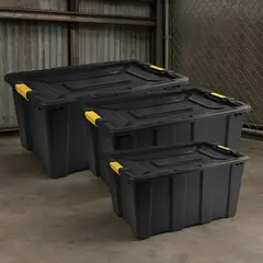 GENERICO - Pack 3 Cajas Plasticas 100 lts - TG09