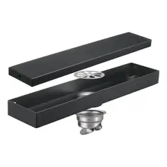 KUANGYE - Baño Piso Drenaje De Ducha Coladera Anti-olor Y Oculto 50cm