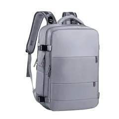 SUPERCENTER - Mochila De Viaje Avión Aprobado Gran Capacidad Gris