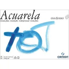 CANSON - Block Acuarela Guarro 240gr Grano Grueso 20hjs 23x32