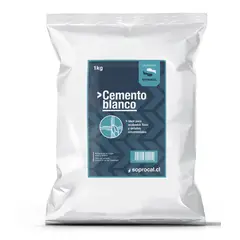 SOPROCAL - Cemento Blanco 1 kg