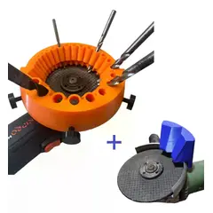GENERICO - Afilador Brocas Amoladora Portátil 4,5 Pulgada Galletera