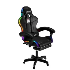 HELL CASTLE - Silla Gamer Rgb Profesional Reclinable Con Luz Variable Homer