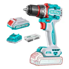 TOTAL TOOLS - Taladro Atornillador 20v Bat+ Carg Total Tdli205582