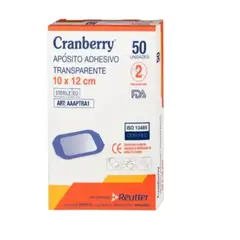 CRANBERRY - Apósito Adhesivo Transparente 10x12 Caja De 50 Uni