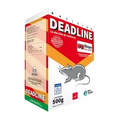 BTS - Raticida Deadline Bloque Extruido 500gr