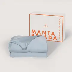 HYPNOS - Manta Pesada Premium + Cobertor Bambú Kids 3 Kg Antiestrés
