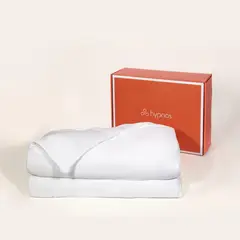 HYPNOS - Manta Pesada Premium + Cobertor Bambú 2 Plazas 8 Kg Antiestrés