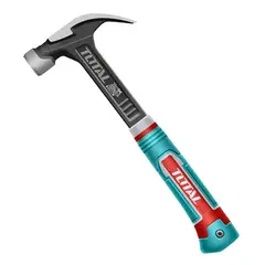 TOTAL TOOLS - Martillo Carpintero Mango De Fibra 20oz Total Thch61020l