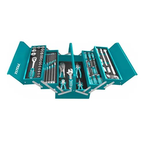 Caja De Herramientas Manuales 108pcs Total Thtcs121081 a $179.990