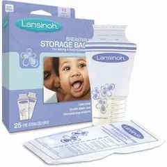 LANSINOH - Bolsas De Almacenamiento De Leche Materna 25 pcs