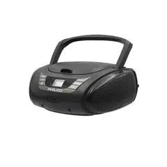 PHILCO - Radio Parlante Retro Bluetooth CD USB AUX Negro 2120B
