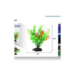 GENERICO - PLANTA ACUATICA DECORATIVA 6X15 CM