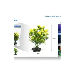 GENERICO - PLANTA ACUATICA DECORATIVA 6X15 CM